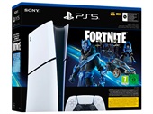 PS5 SLIM Digital Fortnite Cobalt Star White